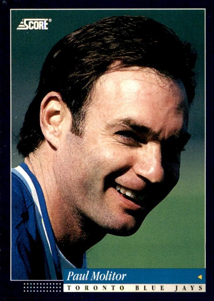 Paul Molitor 1994 panini Score