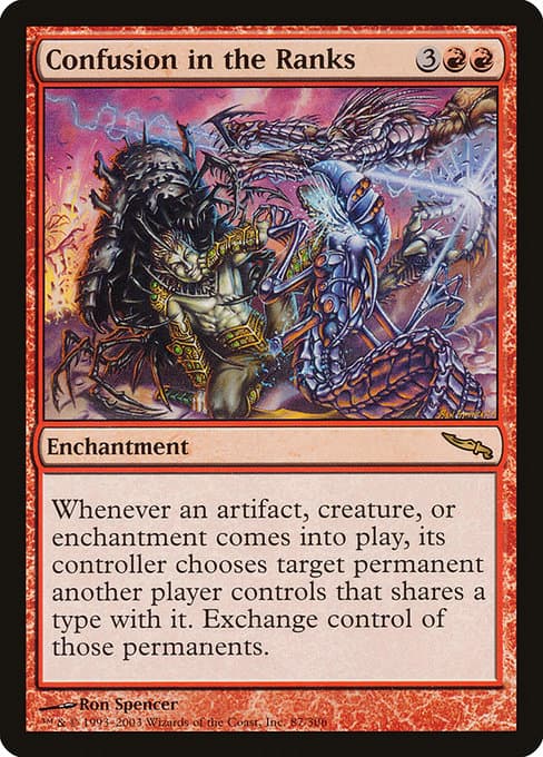 Confusion in the Ranks 2003 Magic: The Gathering Mirrodin