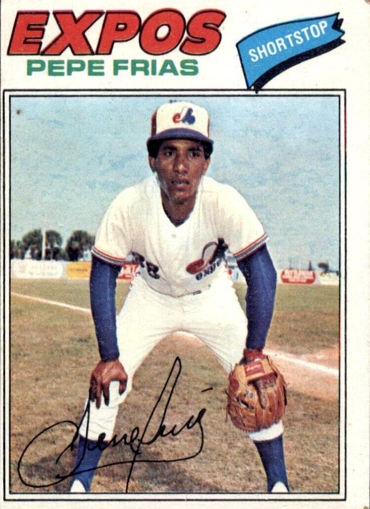 Pepe Frias 1977 topps Topps