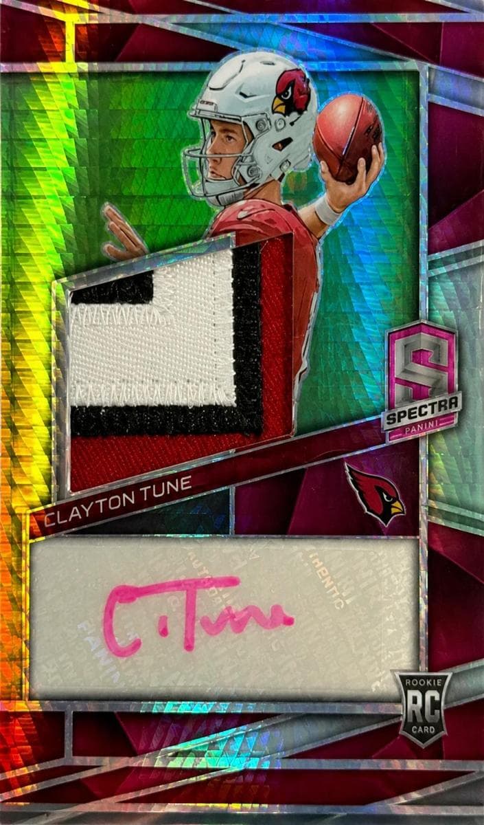 Clayton Tune 2023 panini Panini Spectra