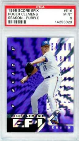 Roger Clemens 1998 panini