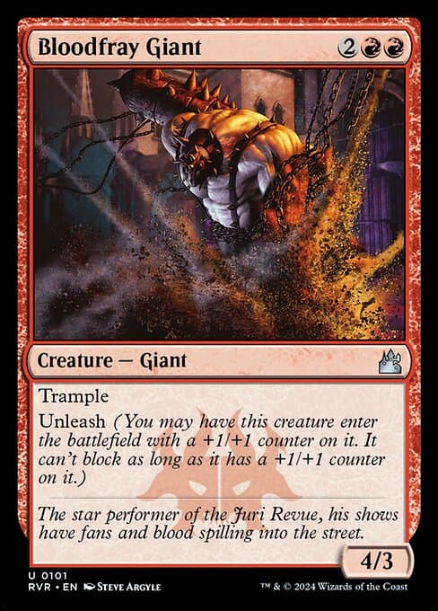 Bloodfray Giant 2012 Magic: The Gathering Return to Ravnica