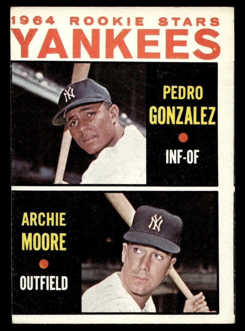 Yankees 1964 Rookie Stars (Pedro Gonzalez / Archie Moore) #581