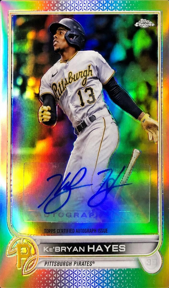 Ke'Bryan Hayes 2022 topps Topps Chrome Update