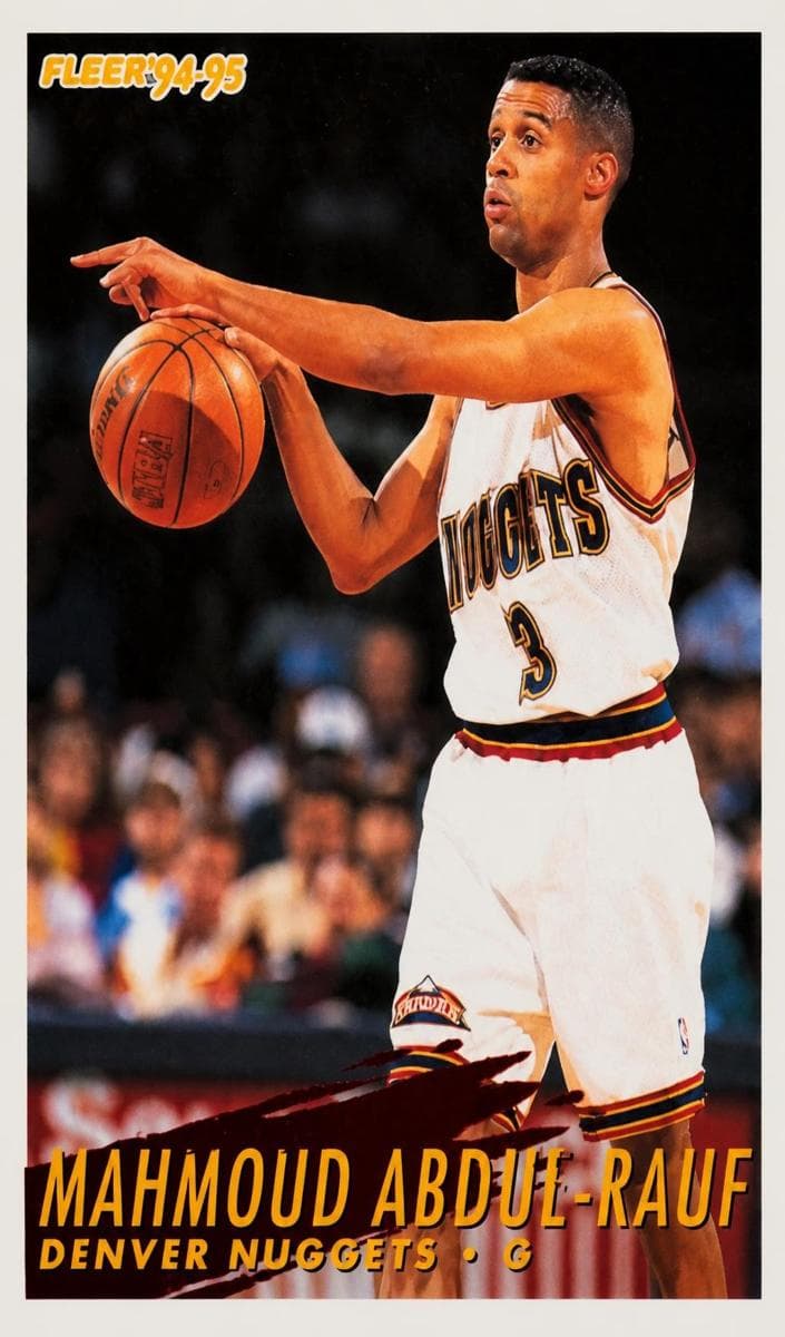Mahmoud Abdul-Rauf 1994 fleer Fleer