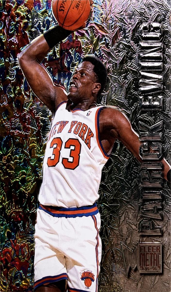 Patrick Ewing 1996 fleer Metal