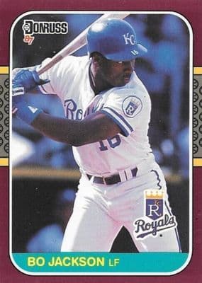 Bo Jackson 1987 panini