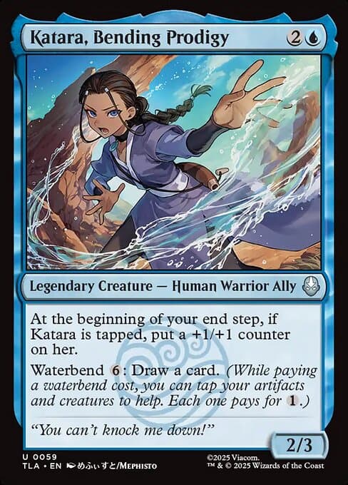 Katara, Bending Prodigy 2025 Magic: The Gathering Avatar: The Last Airbender
