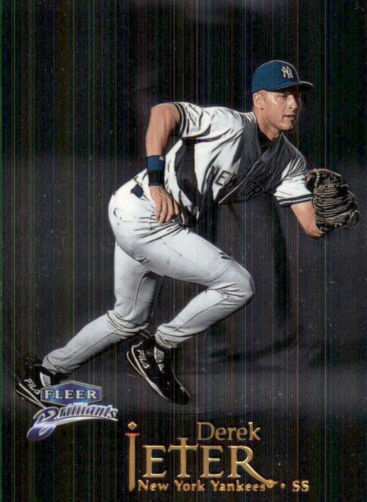 Derek Jeter 1999 fleer Fleer Brilliants