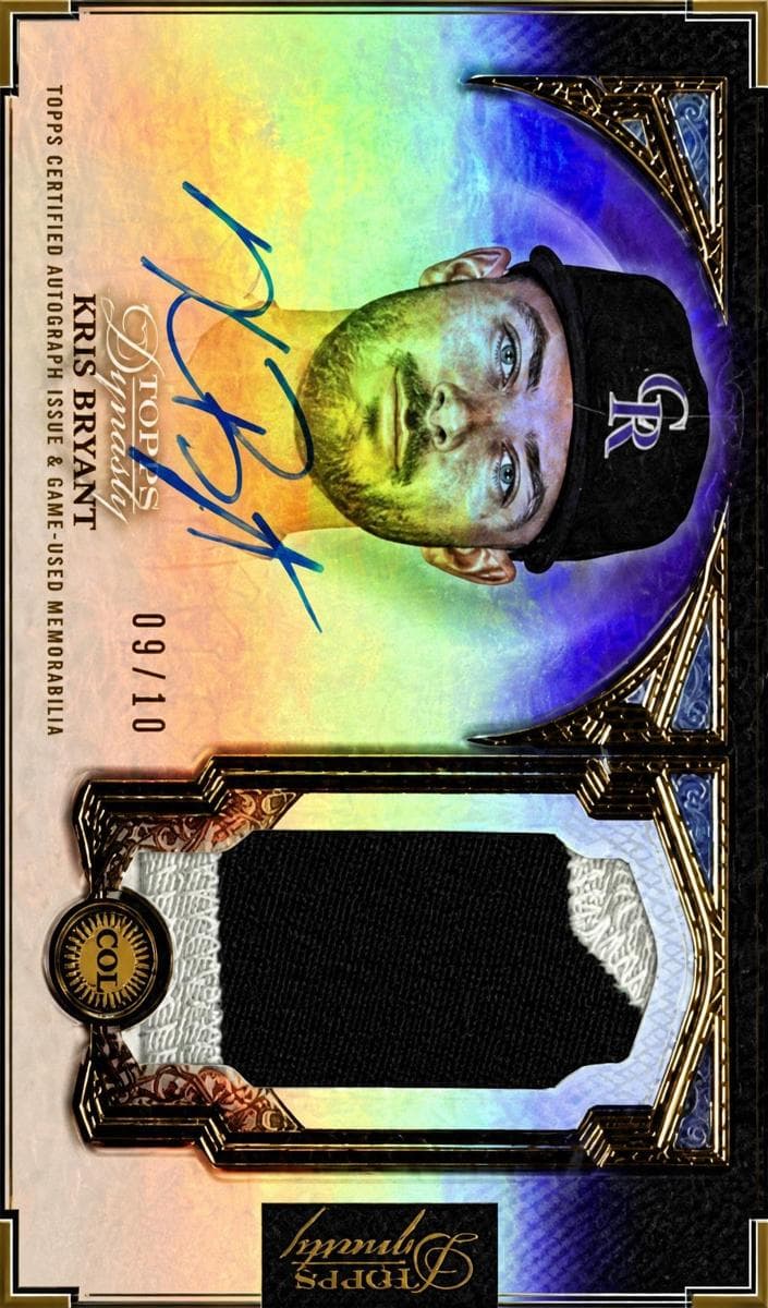 Kris Bryant 2023 topps Topps Dynasty