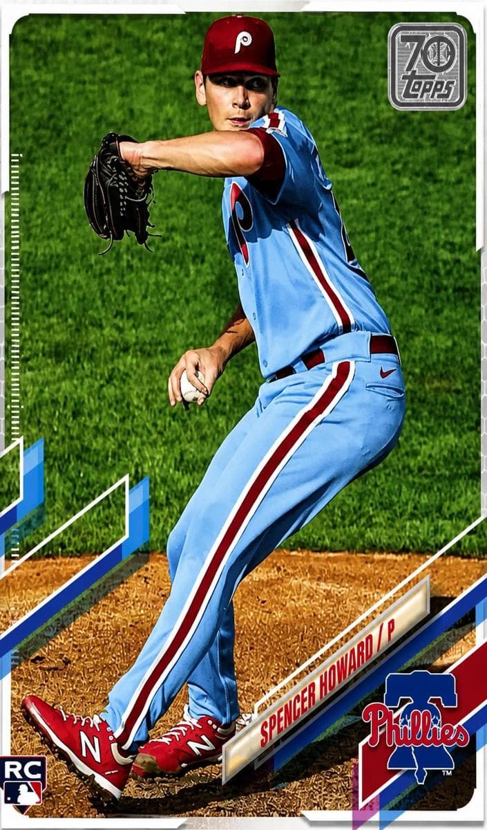 Spencer Howard 2021 topps Topps