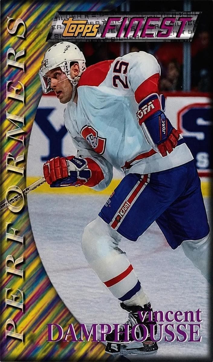 Vincent Damphousse 1995 topps Topps Finest