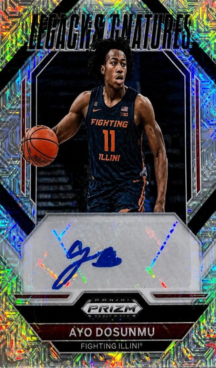 Ayo Dosunmu 2023 panini Panini Prizm Draft Picks
