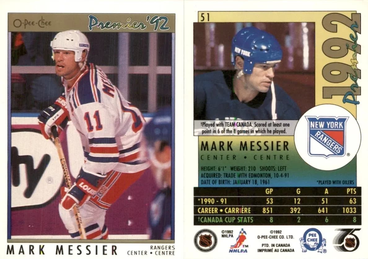 Bob Bassen 1991 topps O-Pee-Chee