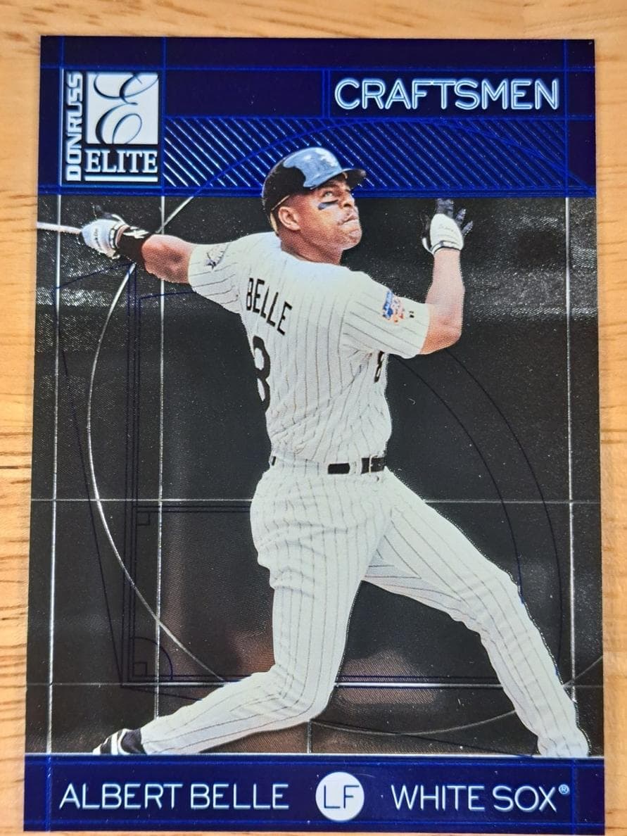 Albert Belle 1998 panini Donruss Elite