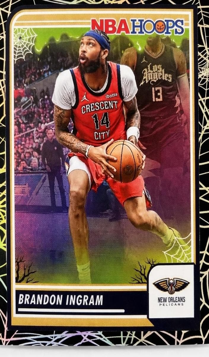 Brandon Ingram 2023 panini Hoops Haunted Hoops