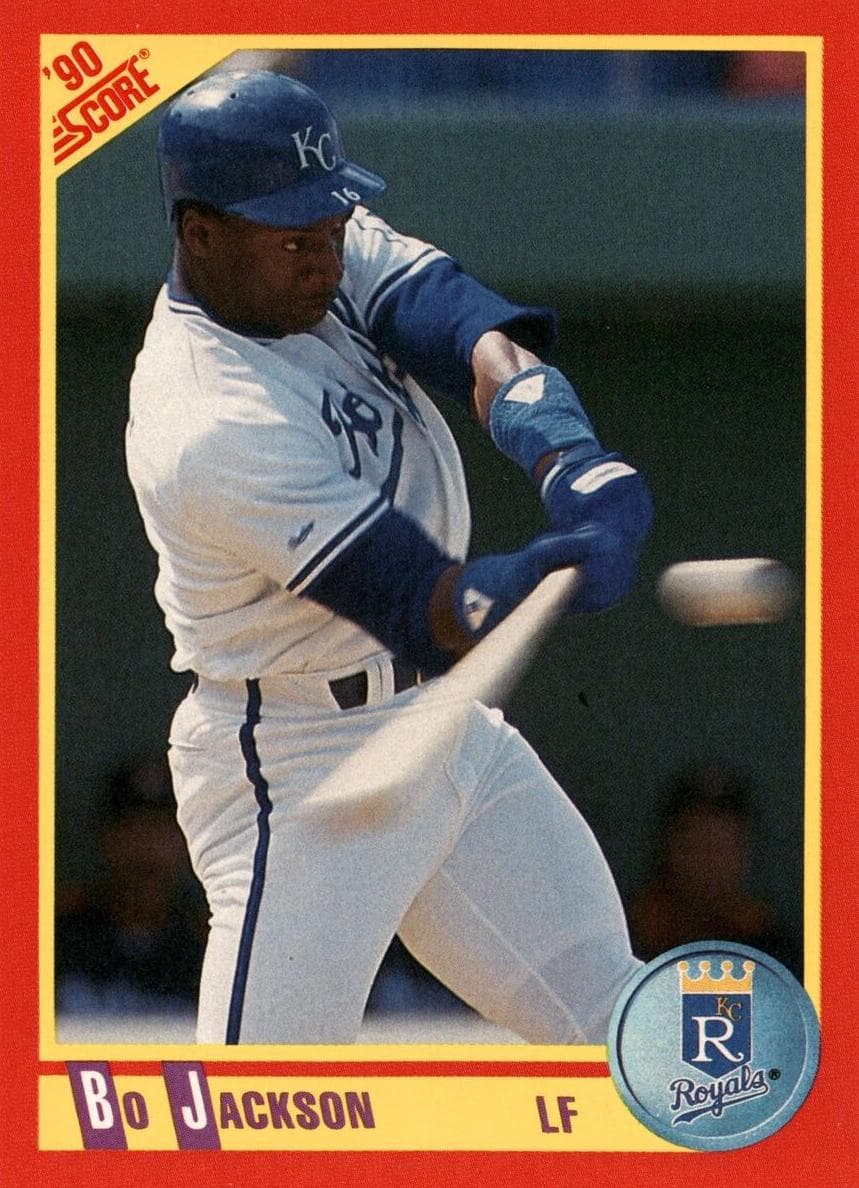Bo Jackson 1990 panini Score