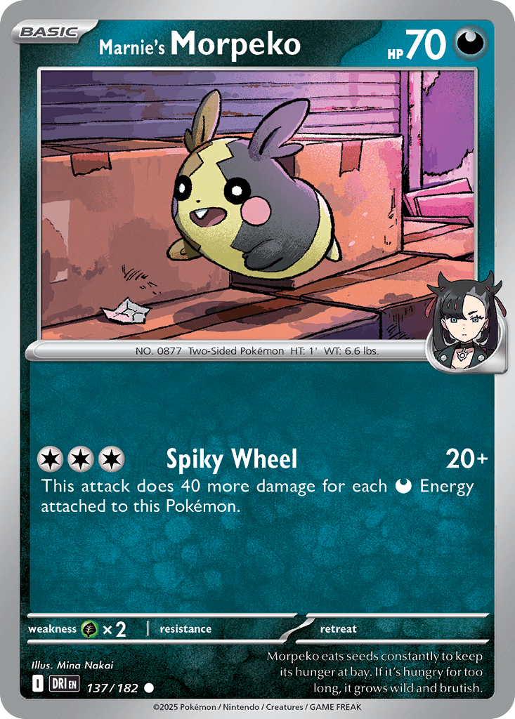 Marnie's Morpeko 2025 Pokemon
