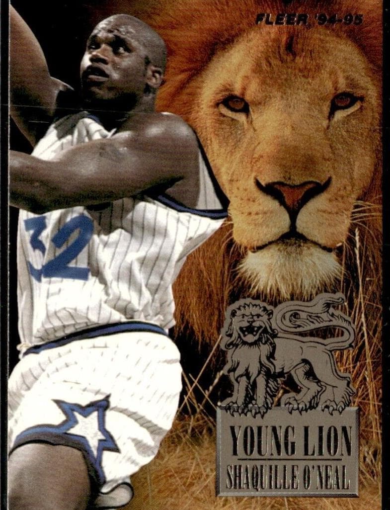 Shaquille O'Neal 1994 fleer Fleer