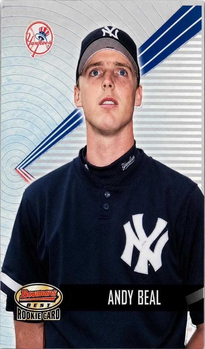 Andy Beal 2001 bowman Bowman's Best