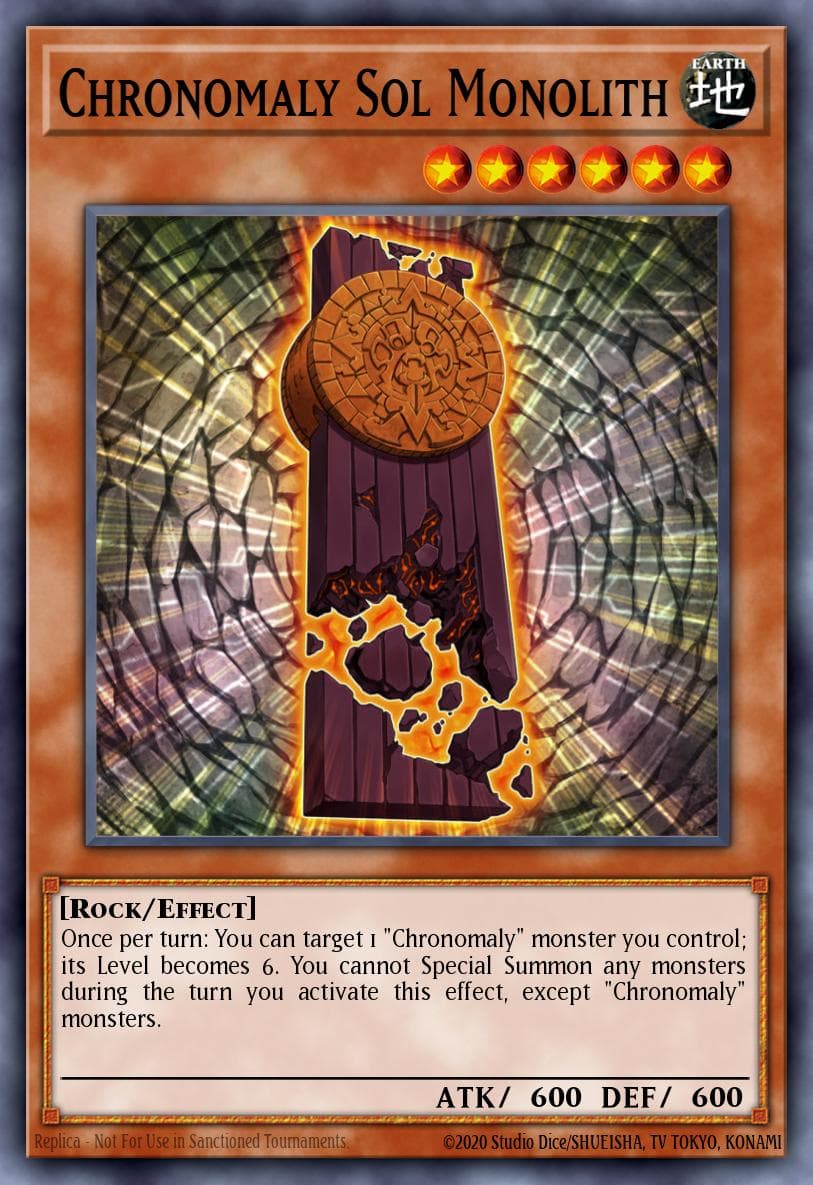 Chronomaly Sol Monolith #NUMH-EN004