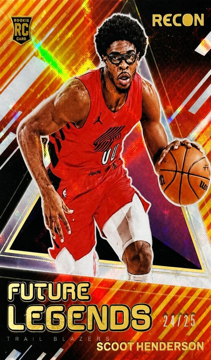 Scoot Henderson 2023 panini Panini Recon