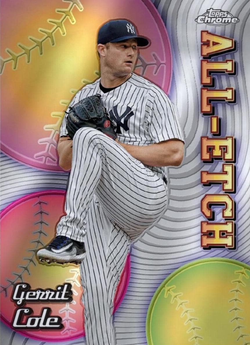Gerrit Cole 2024 topps Topps Chrome