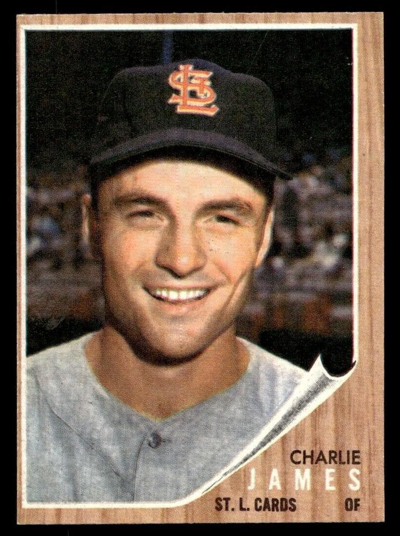Charlie James 1962 topps Topps