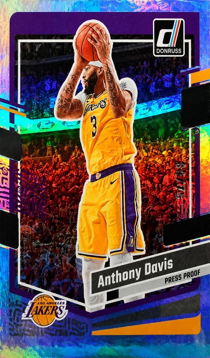 Anthony Davis 2023 panini Donruss