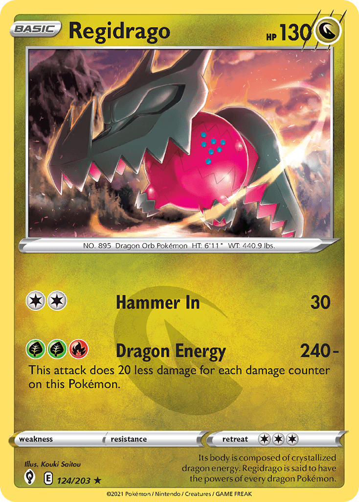 Regidrago 2021 Pokemon