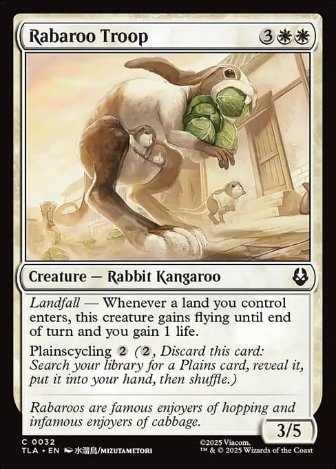 Rabaroo Troop 2025 Magic: The Gathering Avatar: The Last Airbender