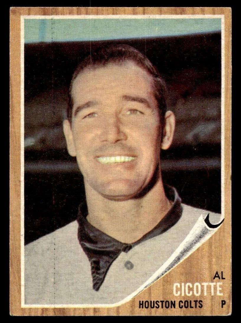 Al Cicotte 1962 topps Topps
