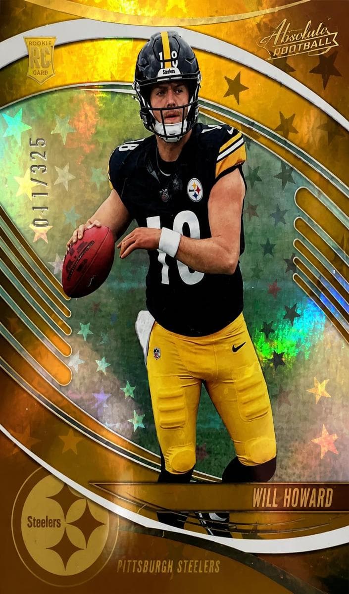 Will Howard 2025 Panini Absolute rookie card