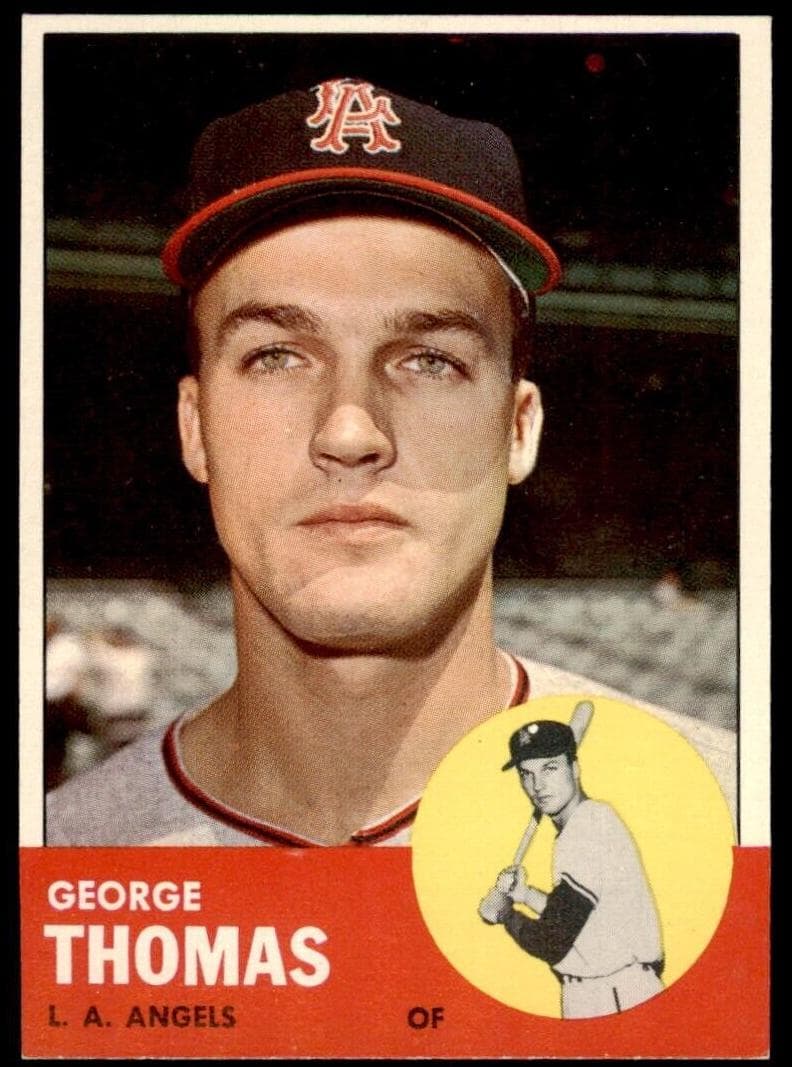 George Thomas 1963 topps Topps