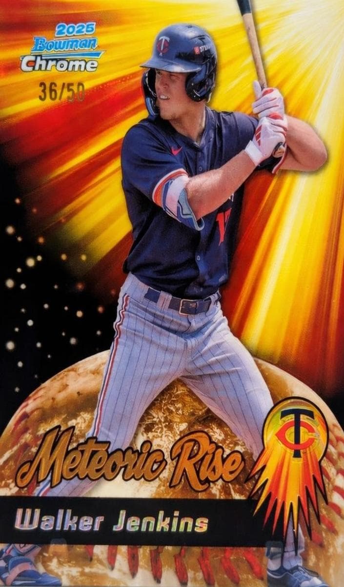 Walker Jenkins 2025 bowman Bowman Chrome