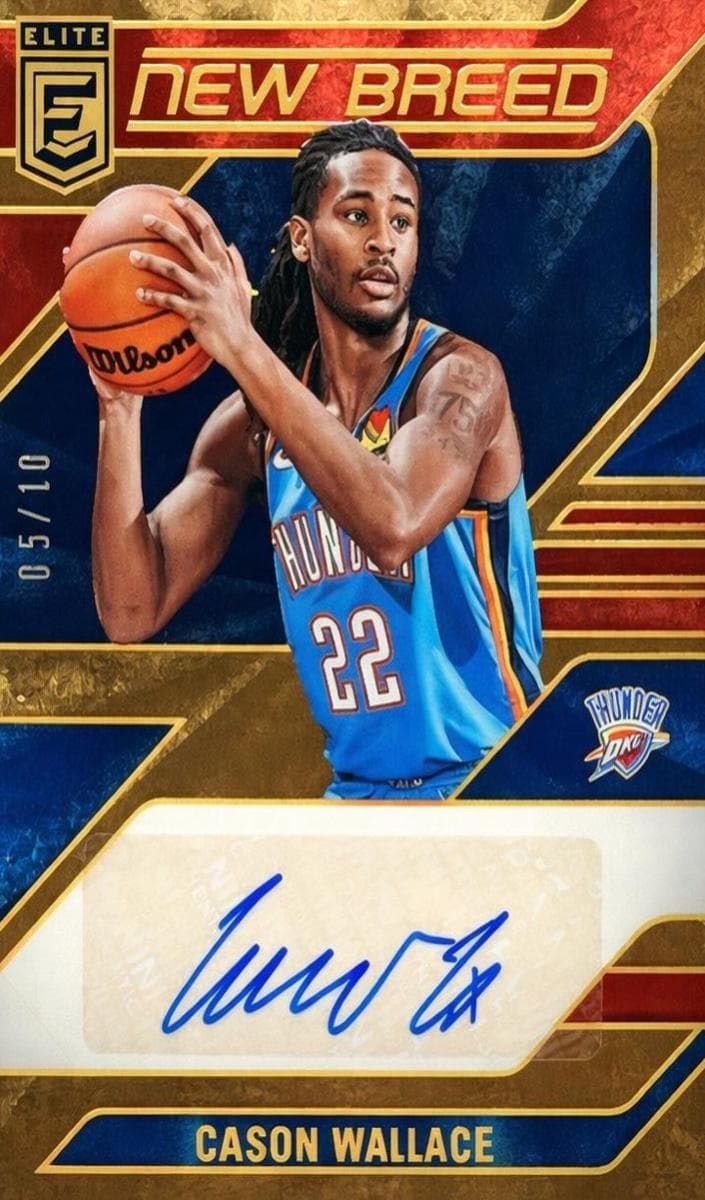 Cason Wallace 2023 panini Donruss Elite