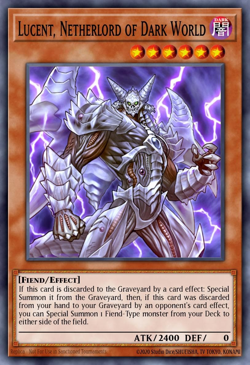 Lucent, Netherlord of Dark World #SR13-EN005