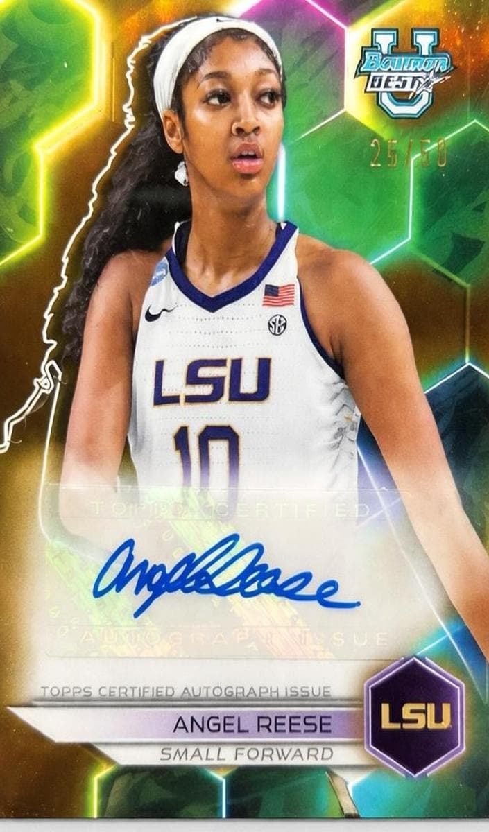 Angel Reese 2023 bowman