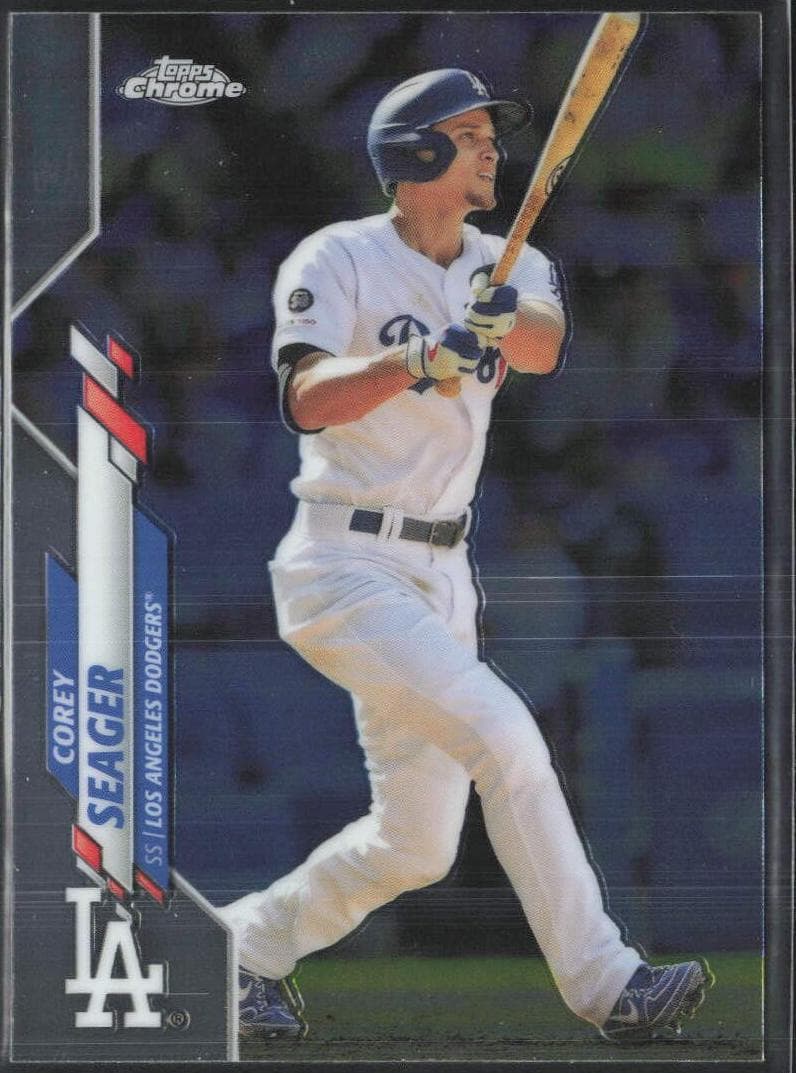 Corey Seager 2020 topps Topps Chrome