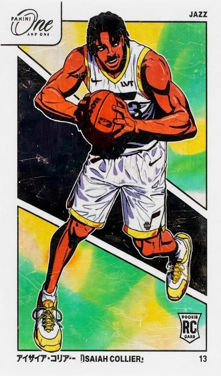 Isaiah Collier 2024 panini Panini One and One