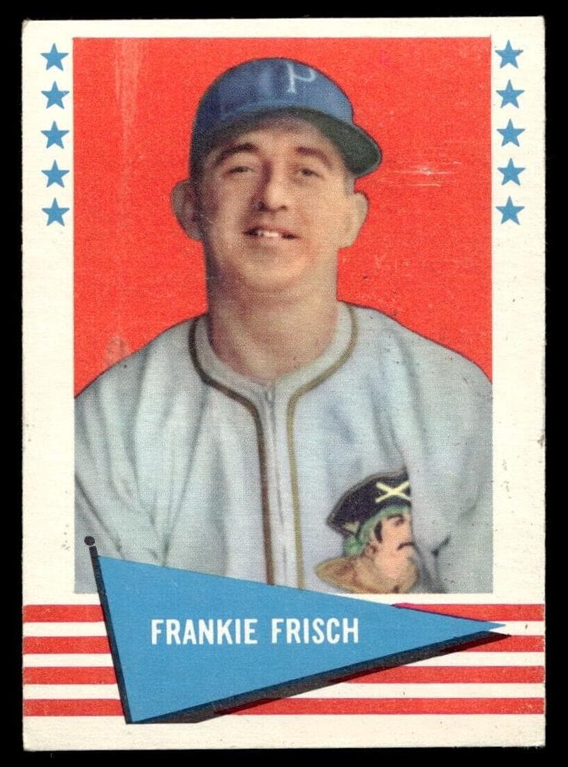 Frankie Frisch 1961 fleer
