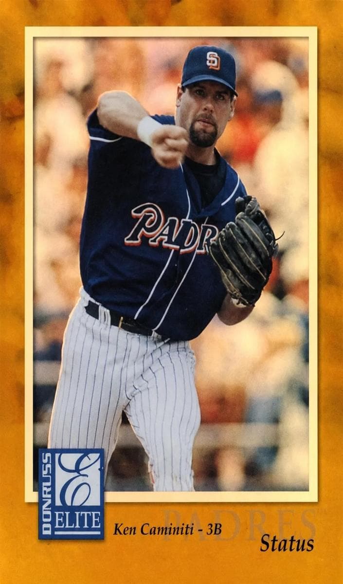 Ken Caminiti 1998 panini Donruss Elite