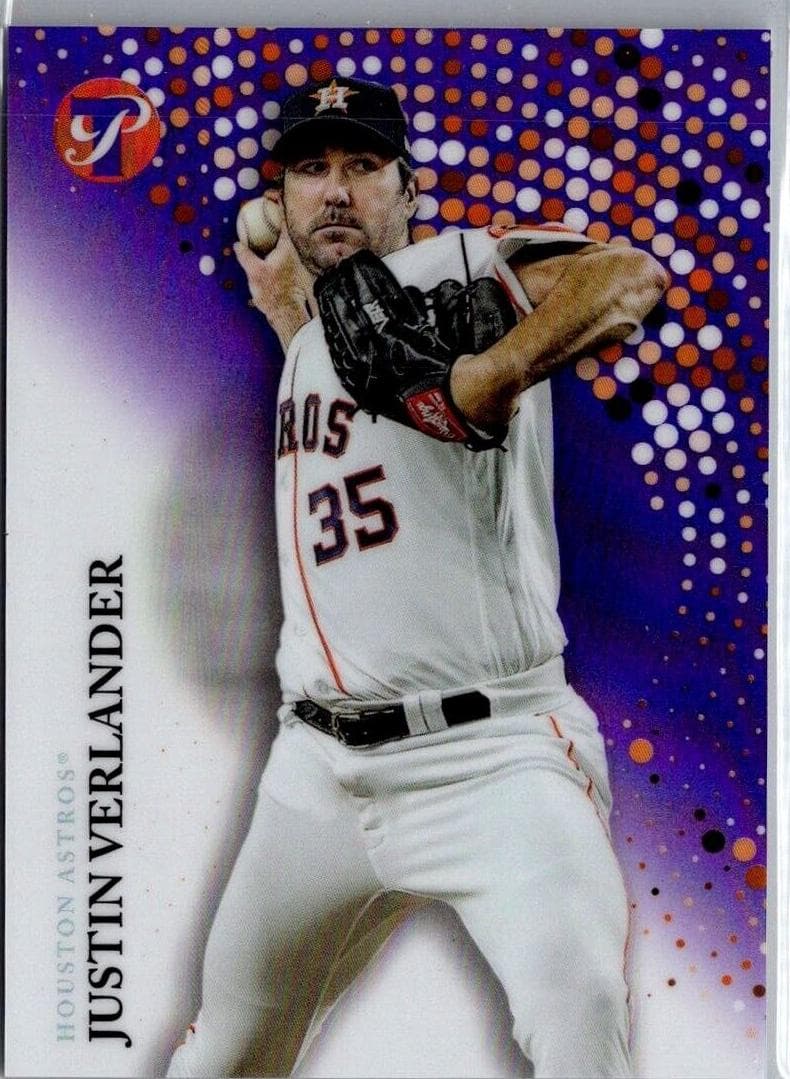 Justin Verlander 2022 topps Topps Pristine