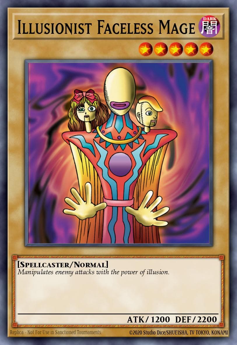 Illusionist Faceless Mage #SDP-004