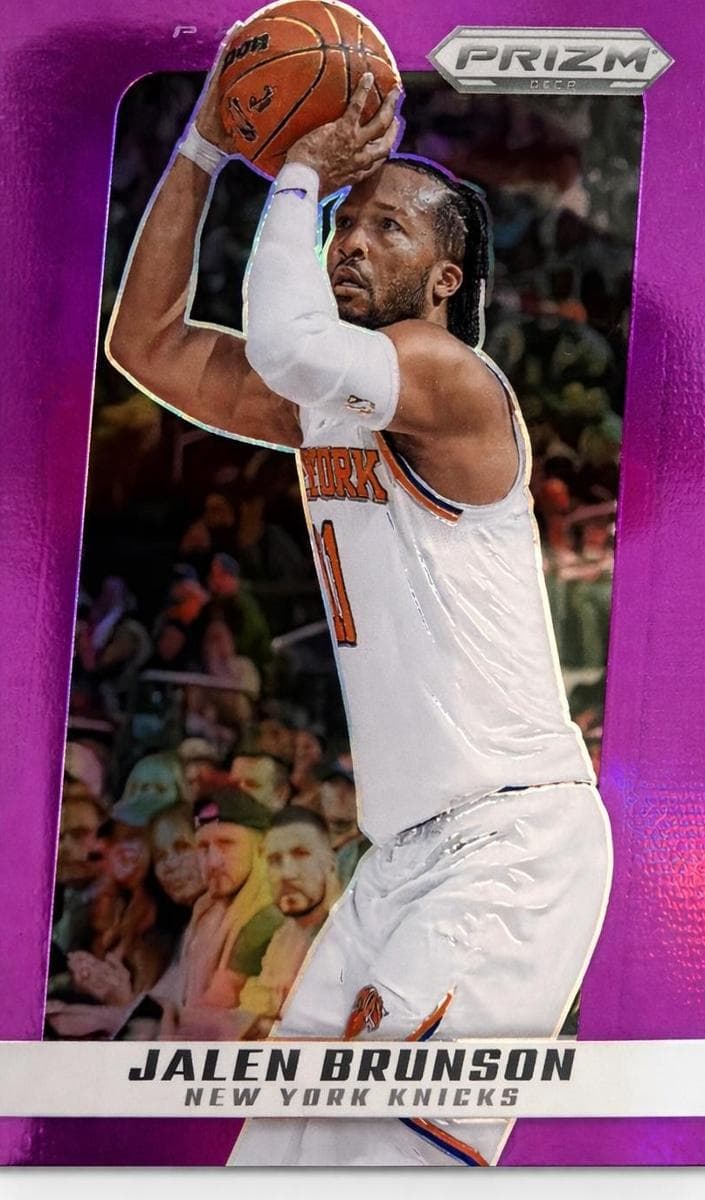 Jalen Brunson 2024 panini Panini Prizm Deca