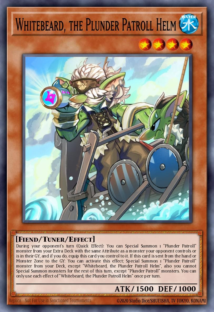 Whitebeard, the Plunder Patroll Helm 2020 Yu-Gi-Oh! Ignition Assault