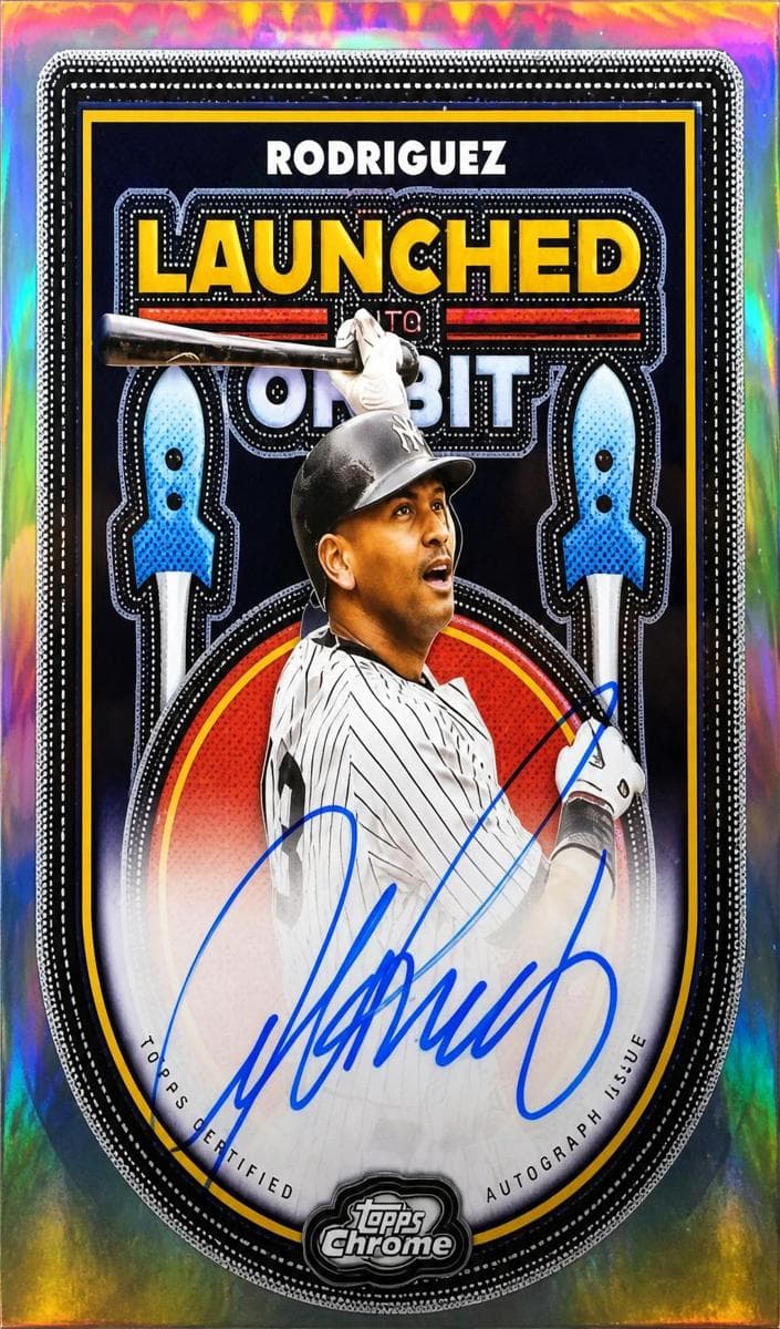 Alex Rodriguez 2025 topps Topps Cosmic Chrome