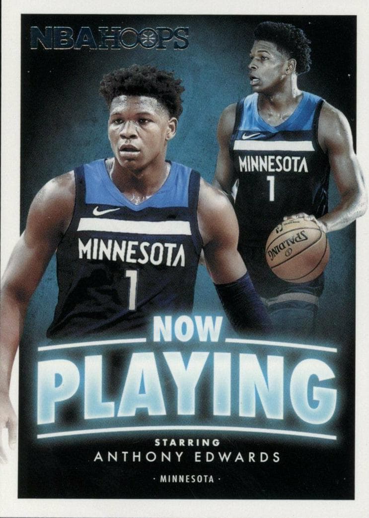 Anthony Edwards 2020 panini Hoops