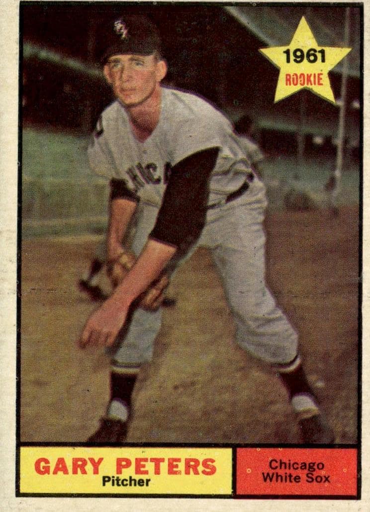 Gary Peters 1961 topps Topps
