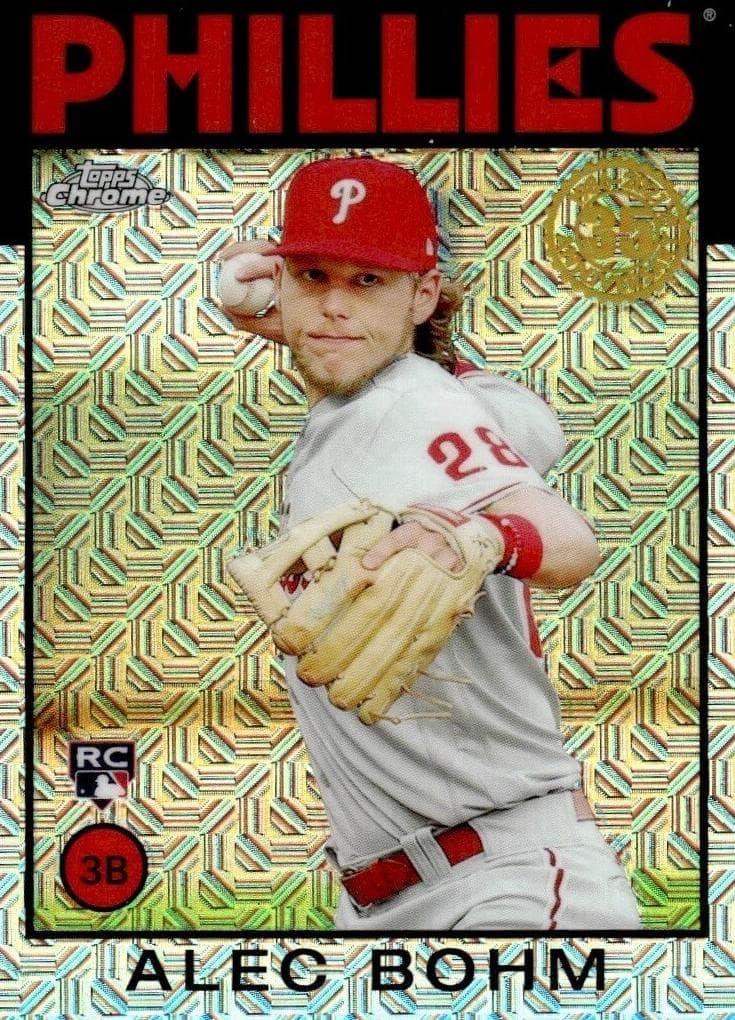 Alec Bohm 2021 topps Silver Pack